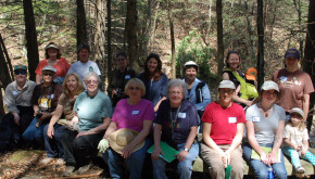 Women and Their Woods participants during the Spring 2012 workshop in Bradford County, PA.